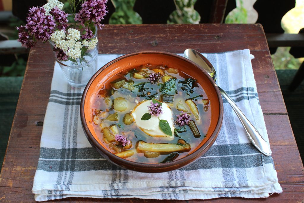 vegetable soup vrecipe vegan healthy homemade homegrown