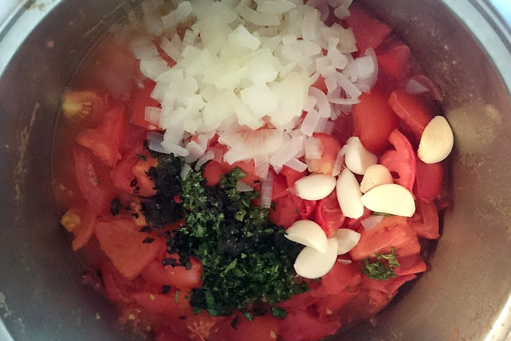 how to make homemade fresh tomato sauce salsa can recipe